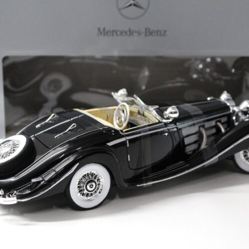 1:18 Maisto Mercedes 500K Typ Spezialroadster 1936 black DEALER