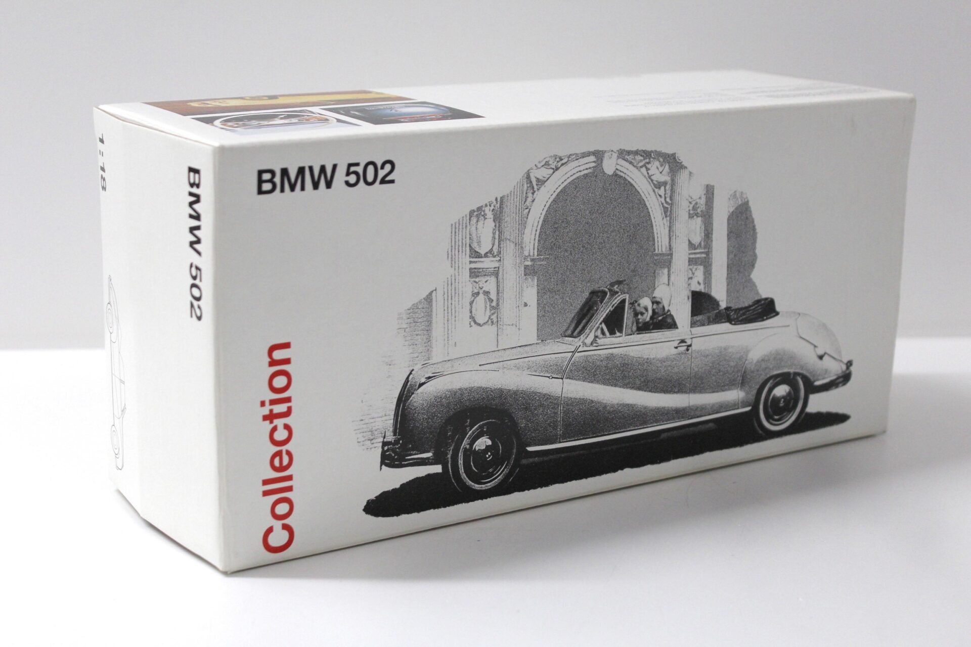 1:18 Maisto BMW 502 Convertible dark blue DEALER