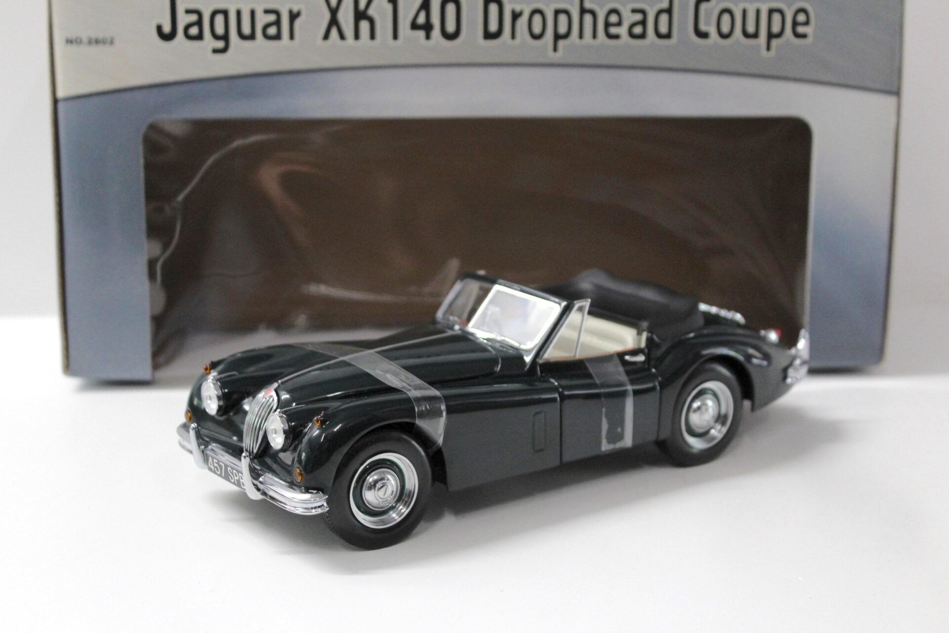 1:18 Sun Star Jaguar XK140 Drophead Coupe dark green