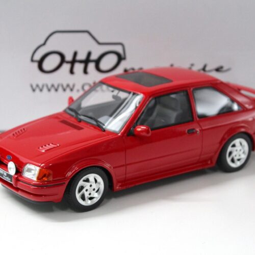 1:18 OTTO mobile OT826 Ford Escort MK4 RS Turbo 1990 red