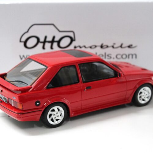1:18 OTTO mobile OT826 Ford Escort MK4 RS Turbo 1990 red