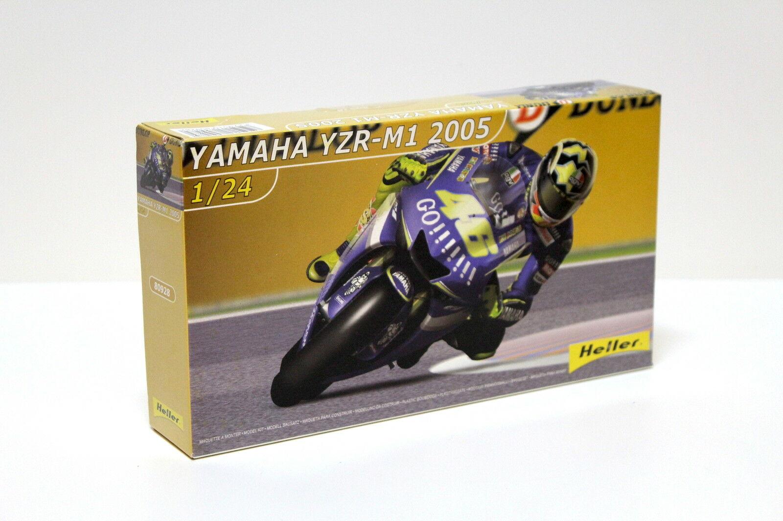 1:24 Heller Yamaha YZR-M1 Valentino Rossi 2005 *KIT/ BAUSATZ*