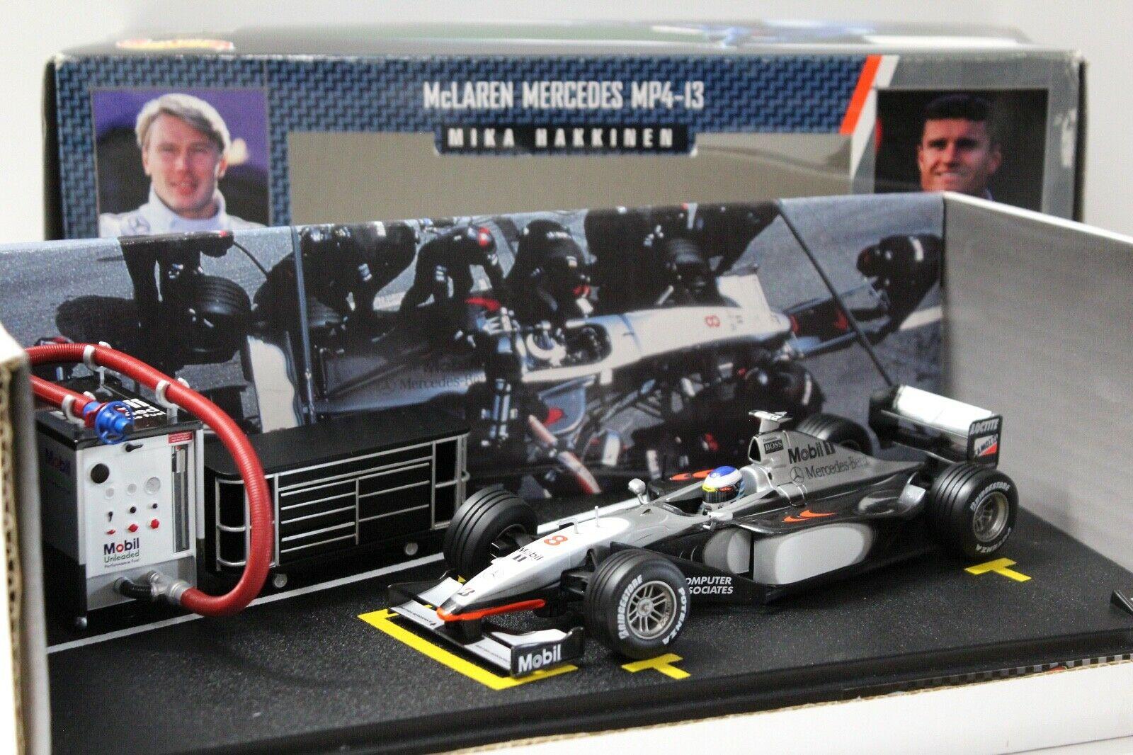 1:24 Hot Wheels McLaren Mercedes MP4-13 Hakkinen #8
