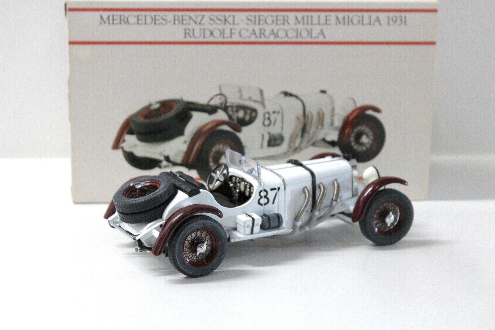 1:24 Minichamps Mercedes SSKL Mille Miglia Caracciola