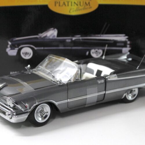 1:18 Sun Star 1959 Dodge Custom Royal Lancer Open Convertible Pewter Poly grey