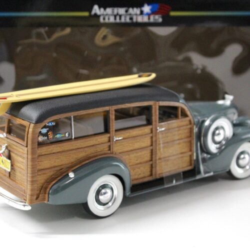 1:18 Sun Star 1939 Chevrolet Woody Surf Wagon Granville grey