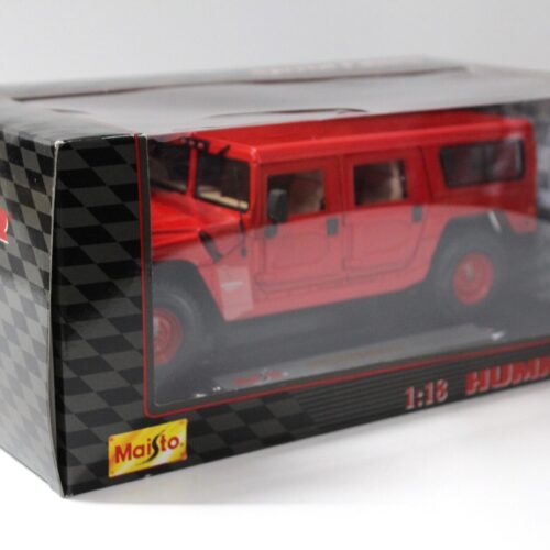 1:18 Maisto Hummer Humvee Station Wagon red