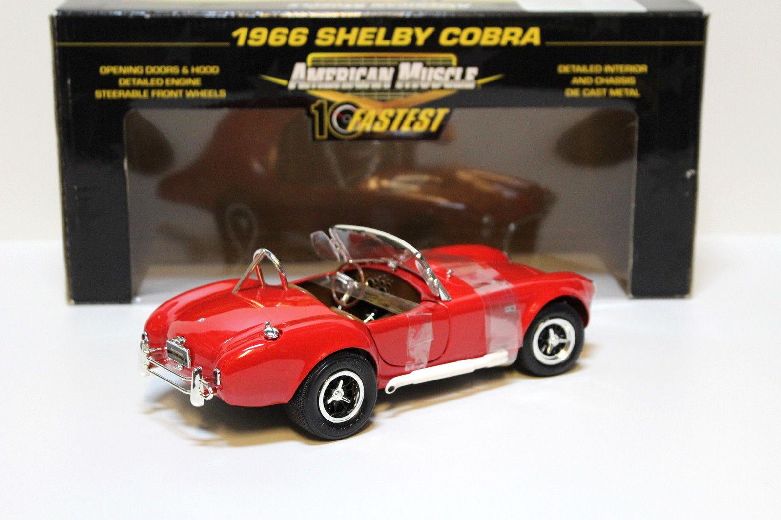 1:18 ERTL Shelby Cobra 1966 1/4 Mile red