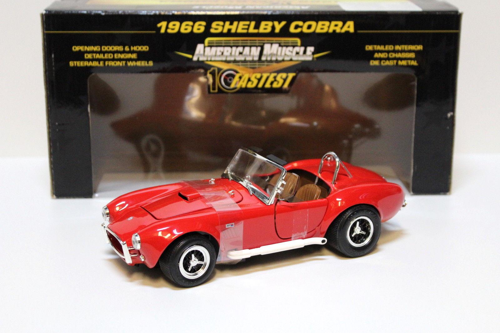 ID 44499 orig 1.jpg 1:18 ERTL Shelby Cobra 1966 1/4 Mile red