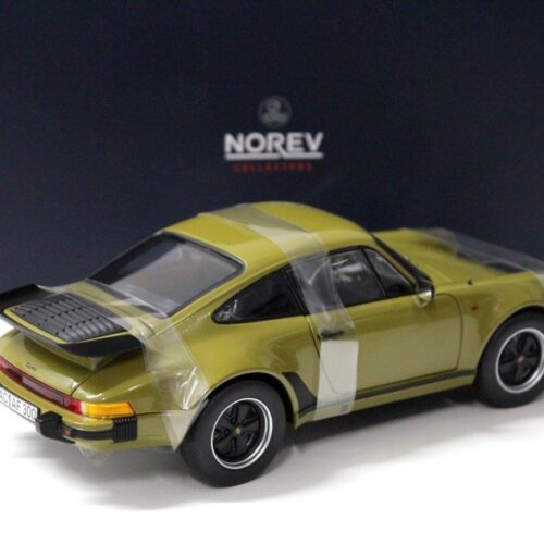 1:18 Norev Porsche 911 Turbo 3.3 Coupe olive green 1977