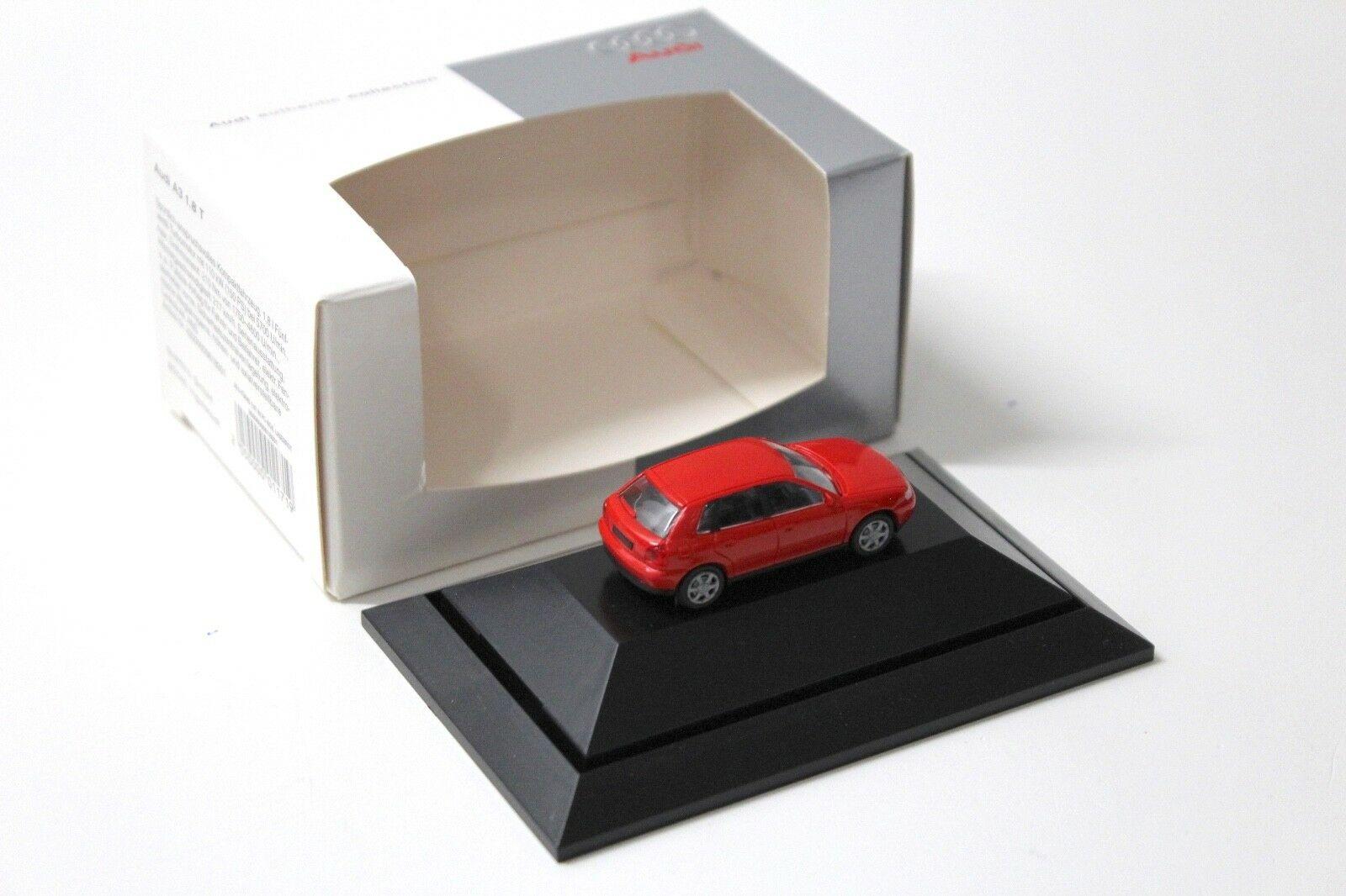 1:87 Rietze Audi A3 8L 5-Türer red DEALER VERSION