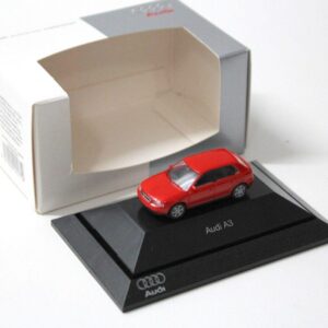 1:87 Rietze Audi A3 8L 5-Türer red DEALER VERSION