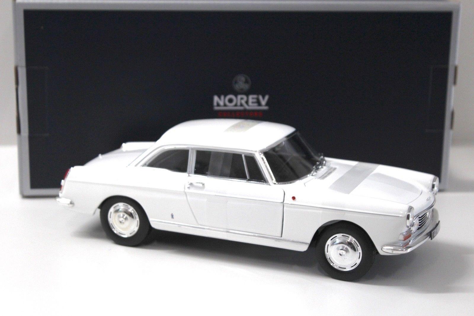 1:18 Norev Peugeot 404 Coupe 1967 white