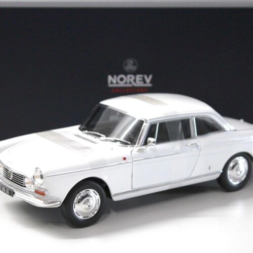 1:18 Norev Peugeot 404 Coupe 1967 white