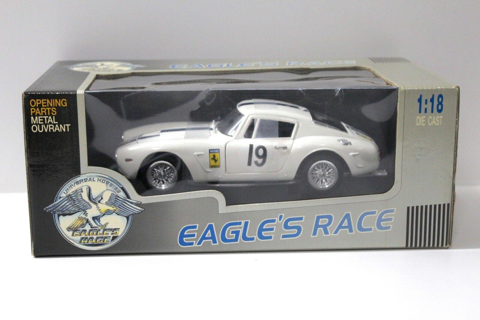 1:18 UH Eagle Ferrari 250 GT Le Mans 1961 white #19