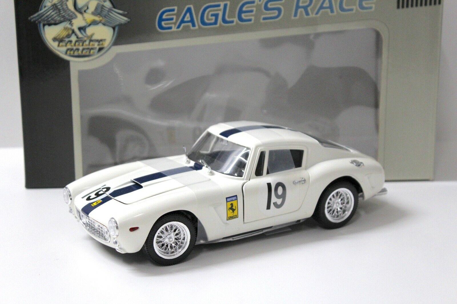 1:18 UH Eagle Ferrari 250 GT Le Mans 1961 white #19