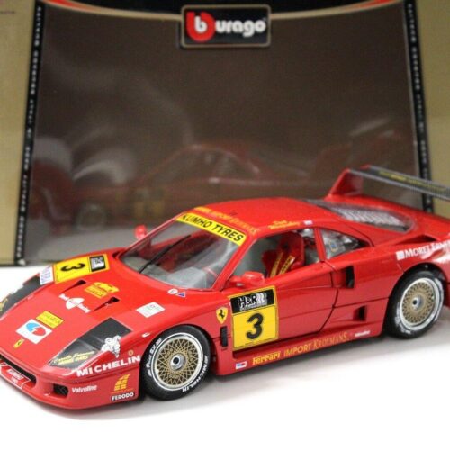 1:18 Bburago Ferrari F40 Kroymans 1996 "C. SCRIMANTE" #3 red