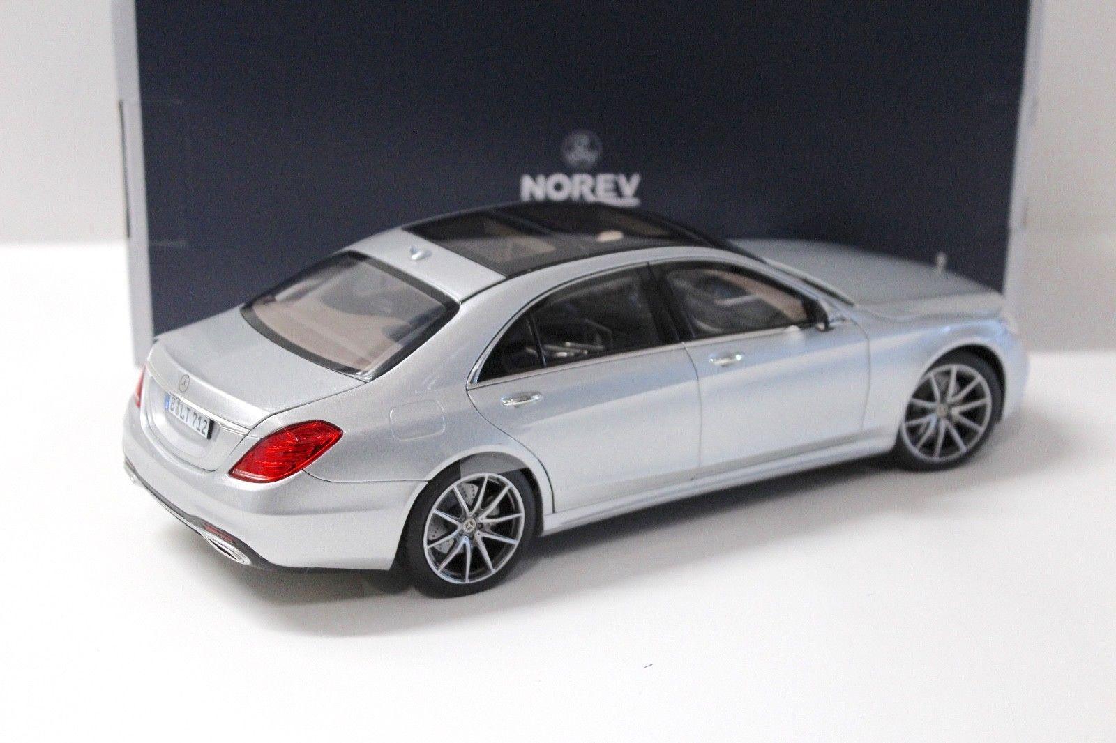 1:18 Norev Mercedes S-Klasse AMG-Line Limousine 2018 silver