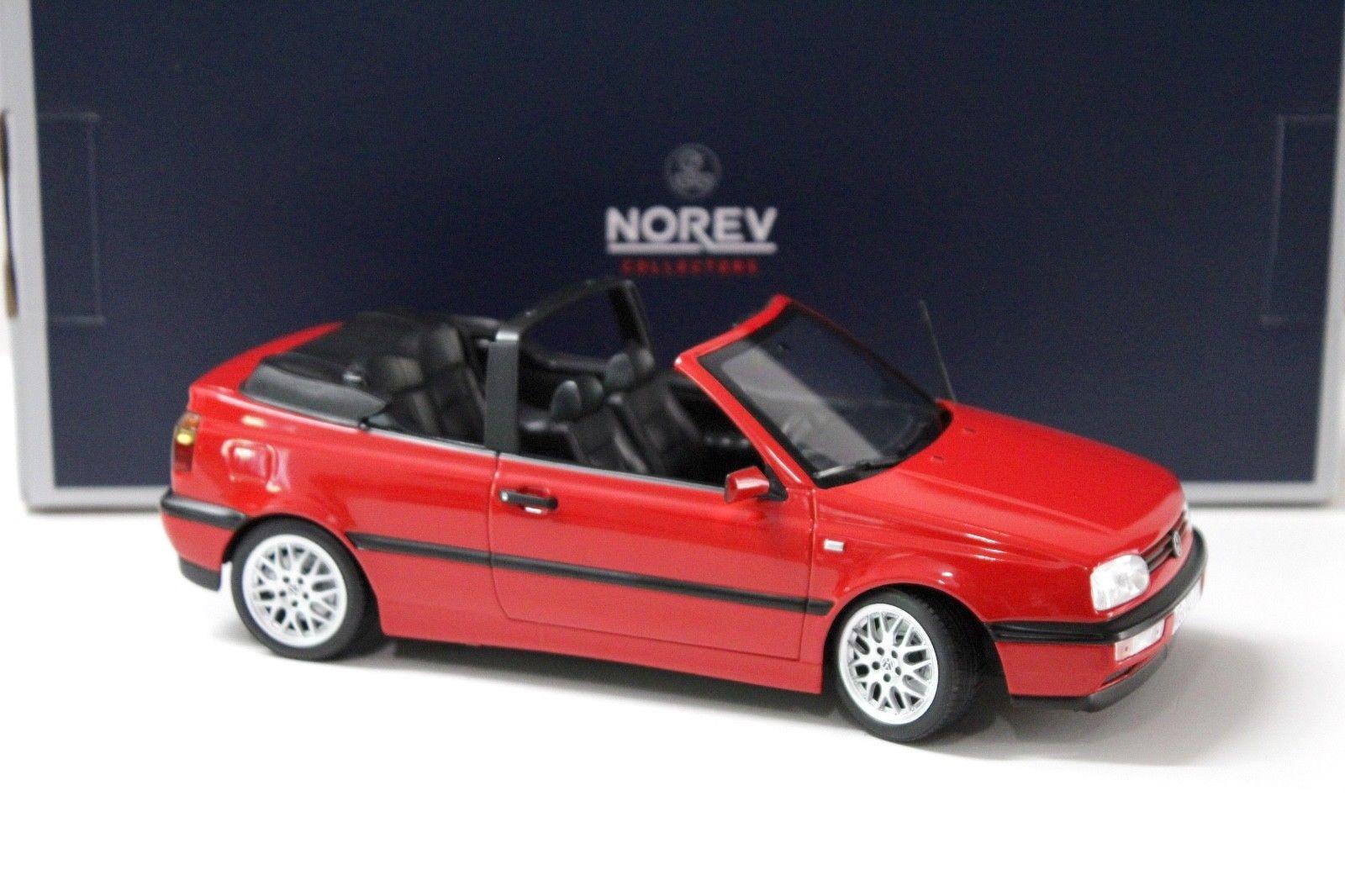 1:18 Norev VW Golf 3 III Cabriolet red 1995