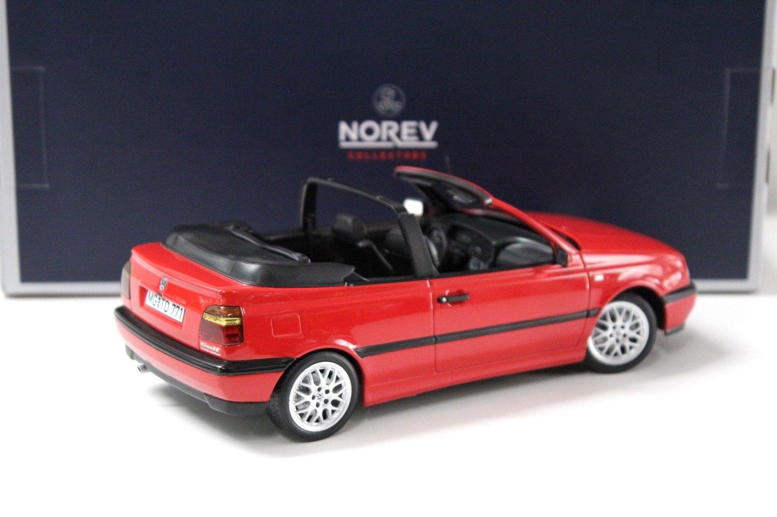 1:18 Norev VW Golf 3 III Cabriolet red 1995