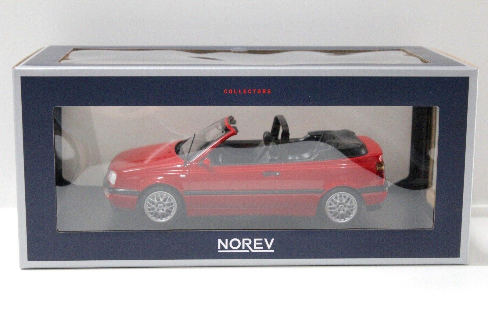 1:18 Norev VW Golf 3 III Cabriolet red 1995