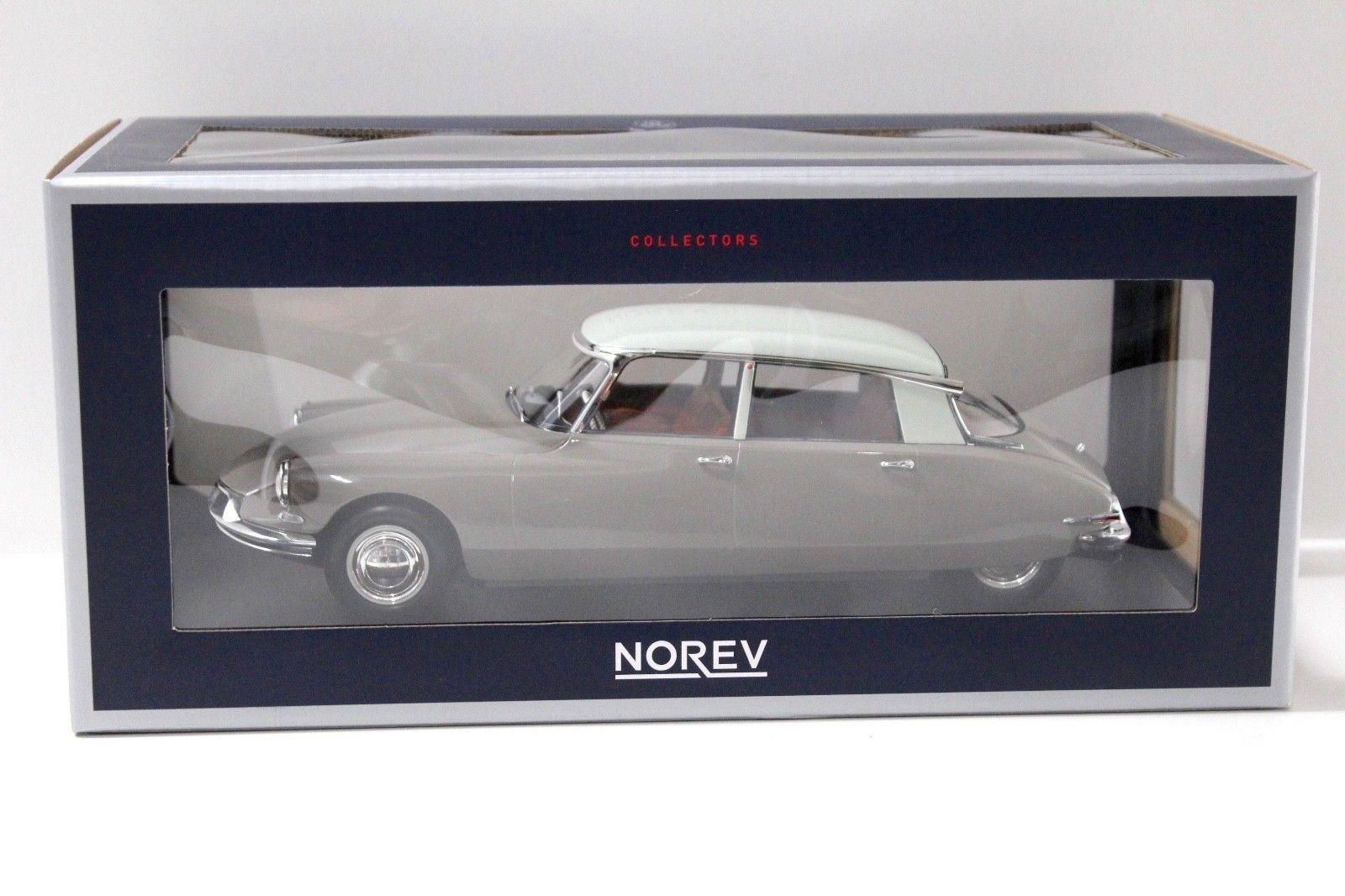1:18 Norev Citroen DS 19 grey/ beige 1956