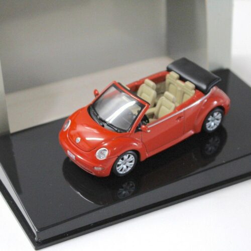1:43 AUTOart VW Beetle Cabrio sunset orange DEALER VERSION