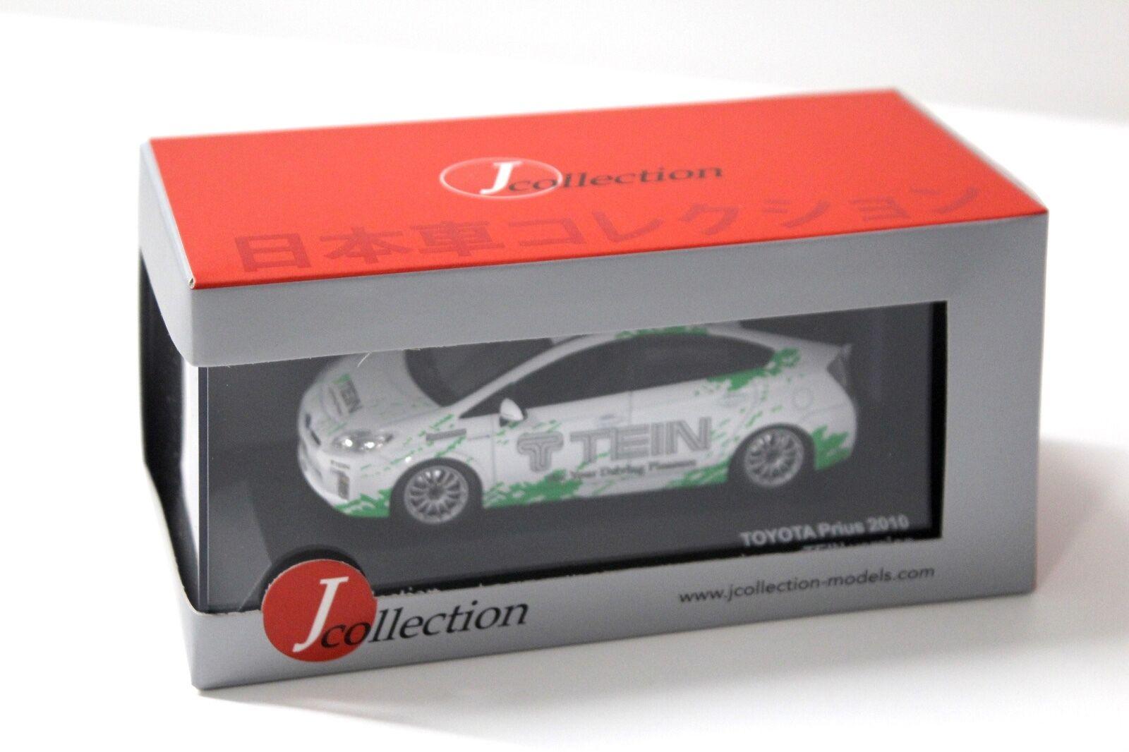 1:43 J-Collection Toyota Prius TEIN VERSION white 2010