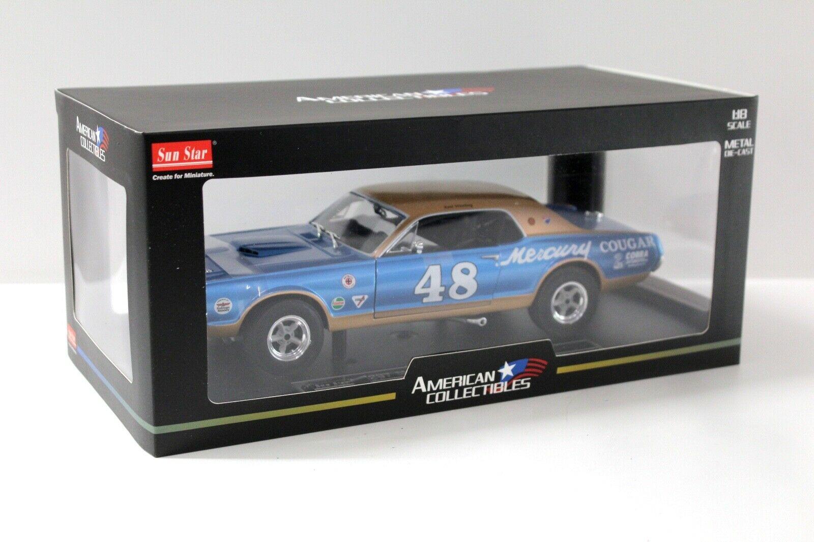 1:18 SunStar Mercury Cougar Racing #48 US Vintage GP