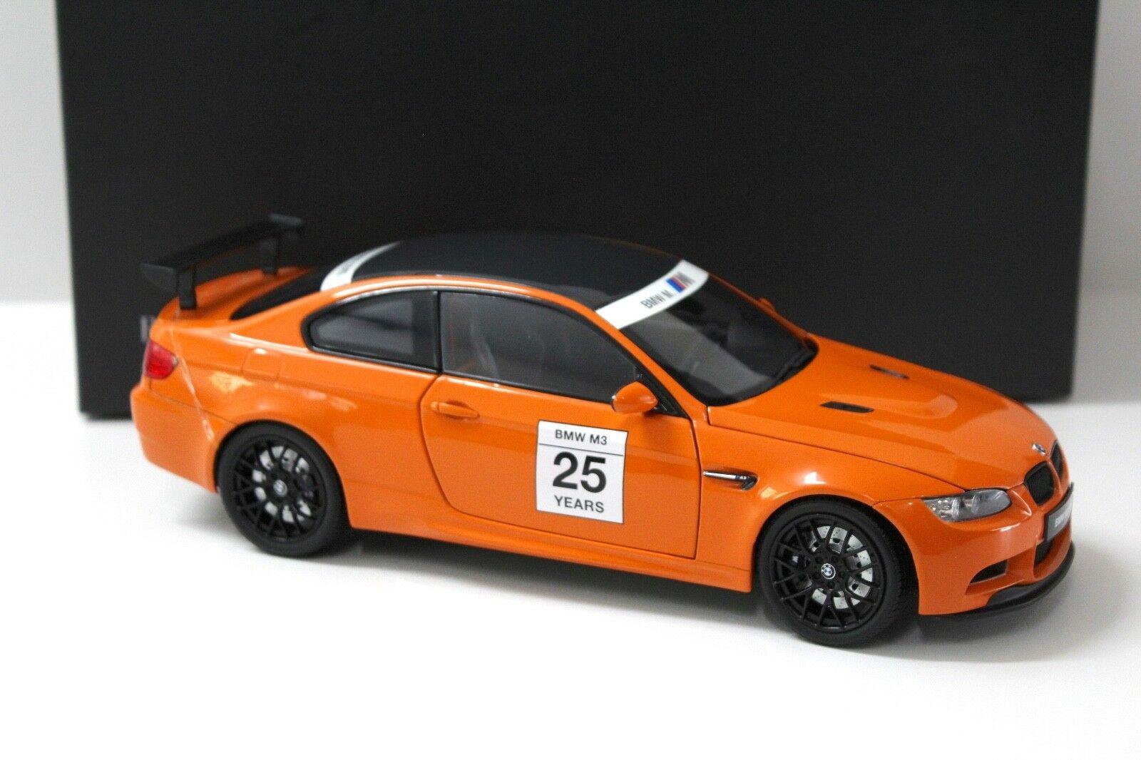 1:18 Kyosho BMW M3 E92 GTS Coupe *25 YEARS EDITION* orange