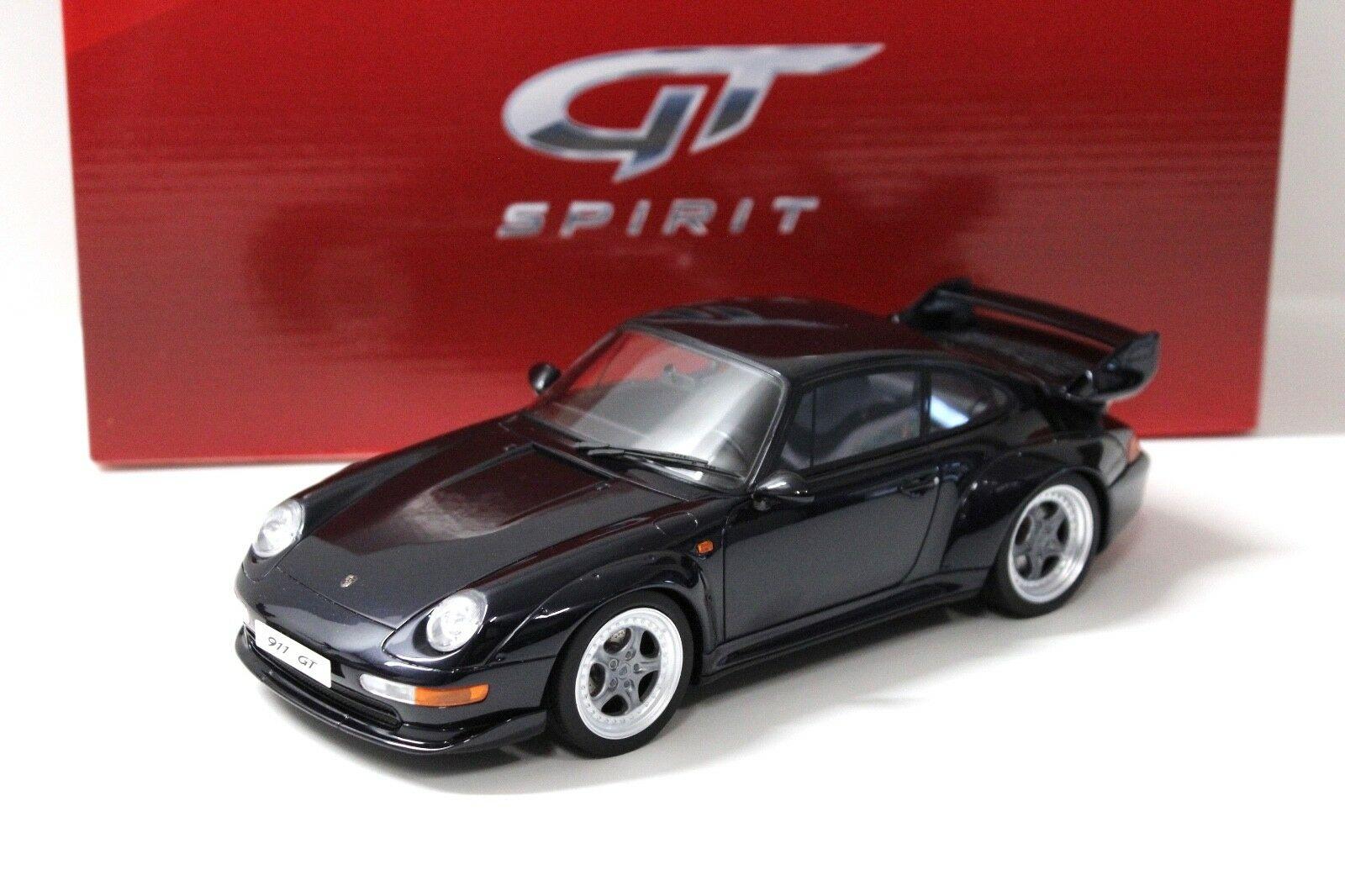ID 44915 orig 1.jpg 1:18 GT Spirit GT750 Porsche 911 (993) GT dark blue Limited Edition 300 pcs.