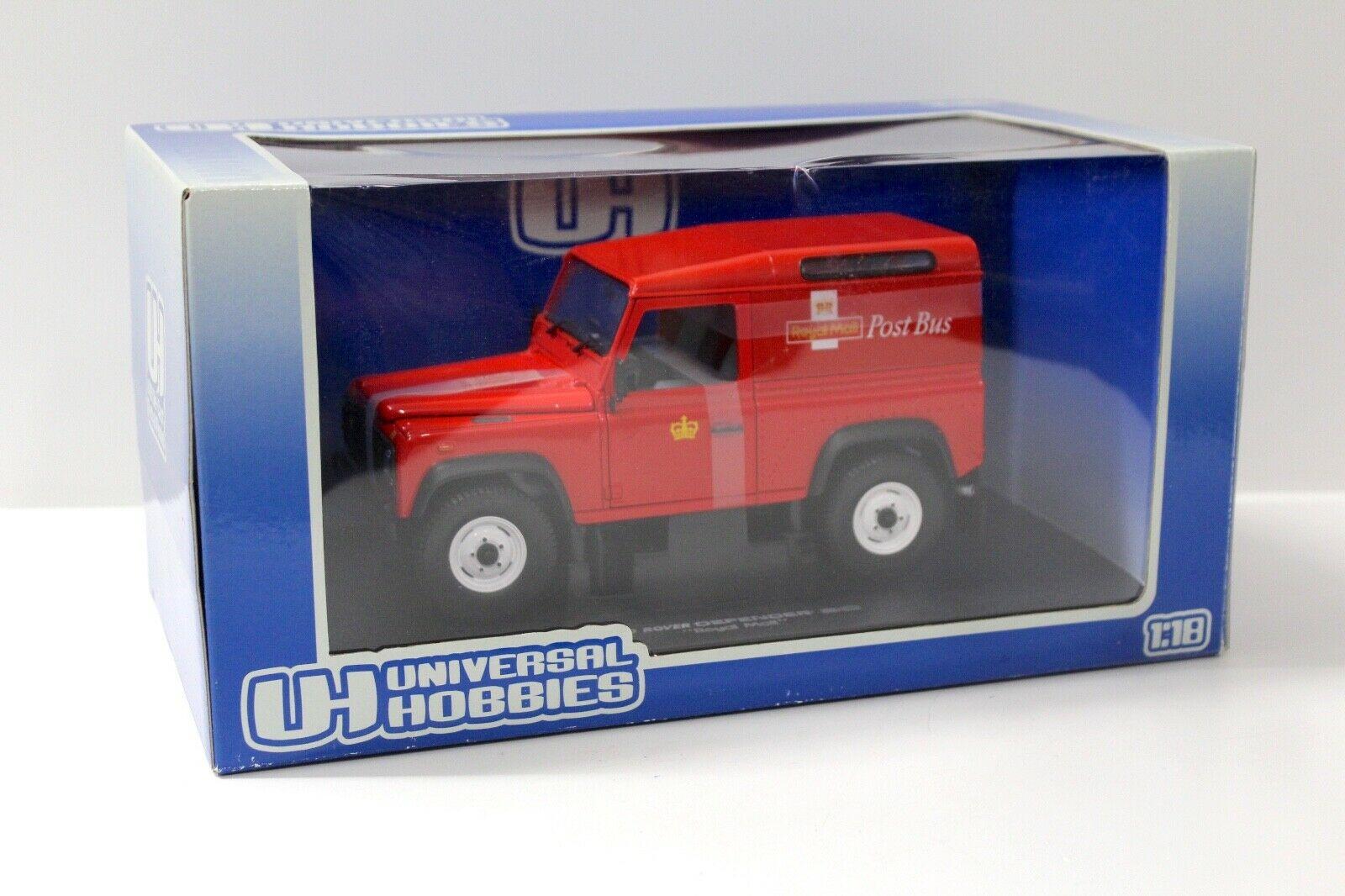 1:18 UH Land Rover Defender 90 "Royal Mail" red