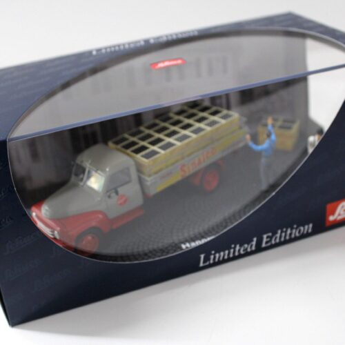 1:43 Schuco Hanomag L28 SINALCO Diorama + Figuren