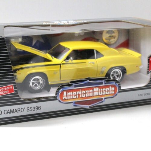 1:18 ERTL 1969 Chevrolet Camaro SS396 Coupe yellow