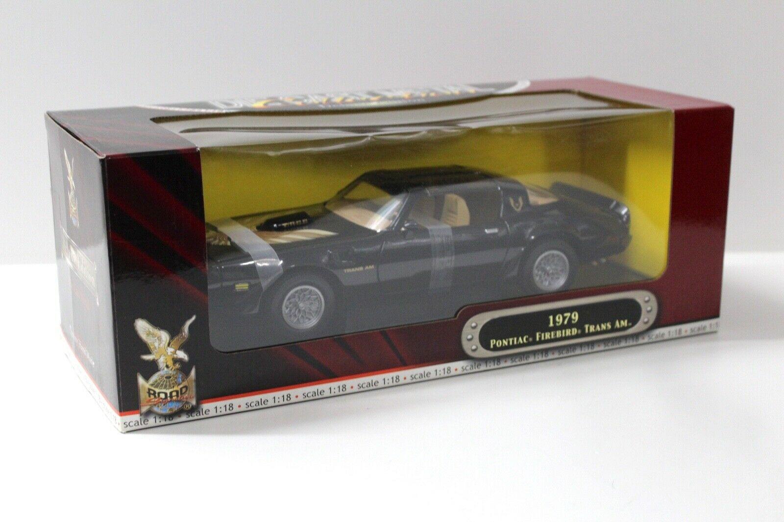 1:18 Road Signature Pontiac Firebird Trans AM 1979 black