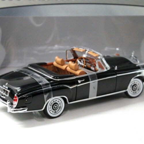 1:18 Sun Star Mercedes 220SE Cabriolet black 1958 - Image 3
