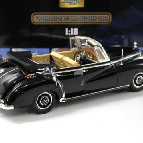 1:18 Ricko Mercedes Typ 300C Cabriolet 1955 black