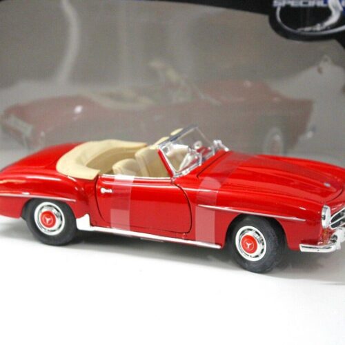 1:18 Maisto Mercedes 190SL Cabriolet red 1955