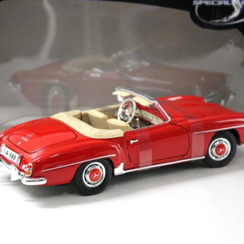 1:18 Maisto Mercedes 190SL Cabriolet red 1955