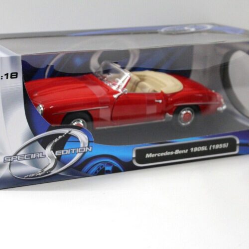 1:18 Maisto Mercedes 190SL Cabriolet red 1955