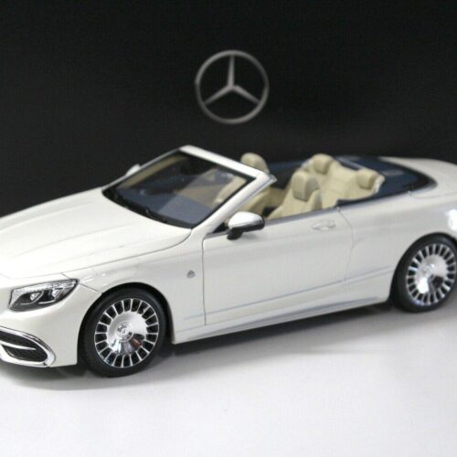 1:18 Norev Mercedes Maybach S650 Cabrio white DEALER VERSION
