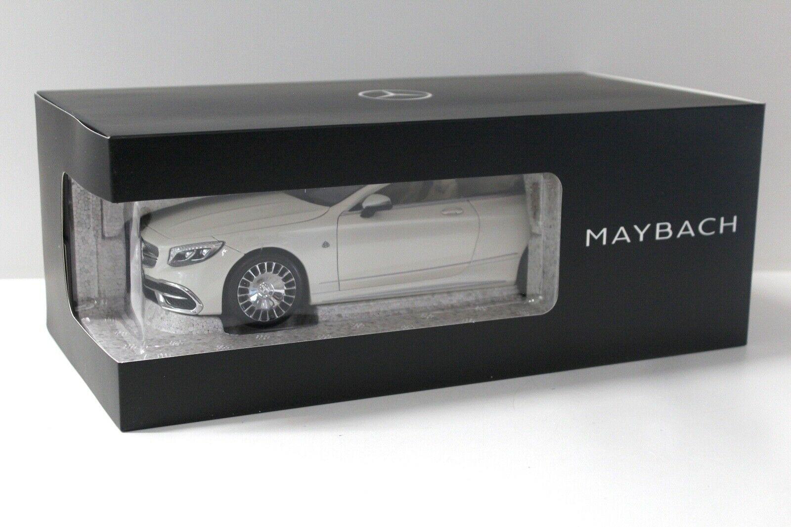 1:18 Norev Mercedes Maybach S650 Cabrio white DEALER VERSION