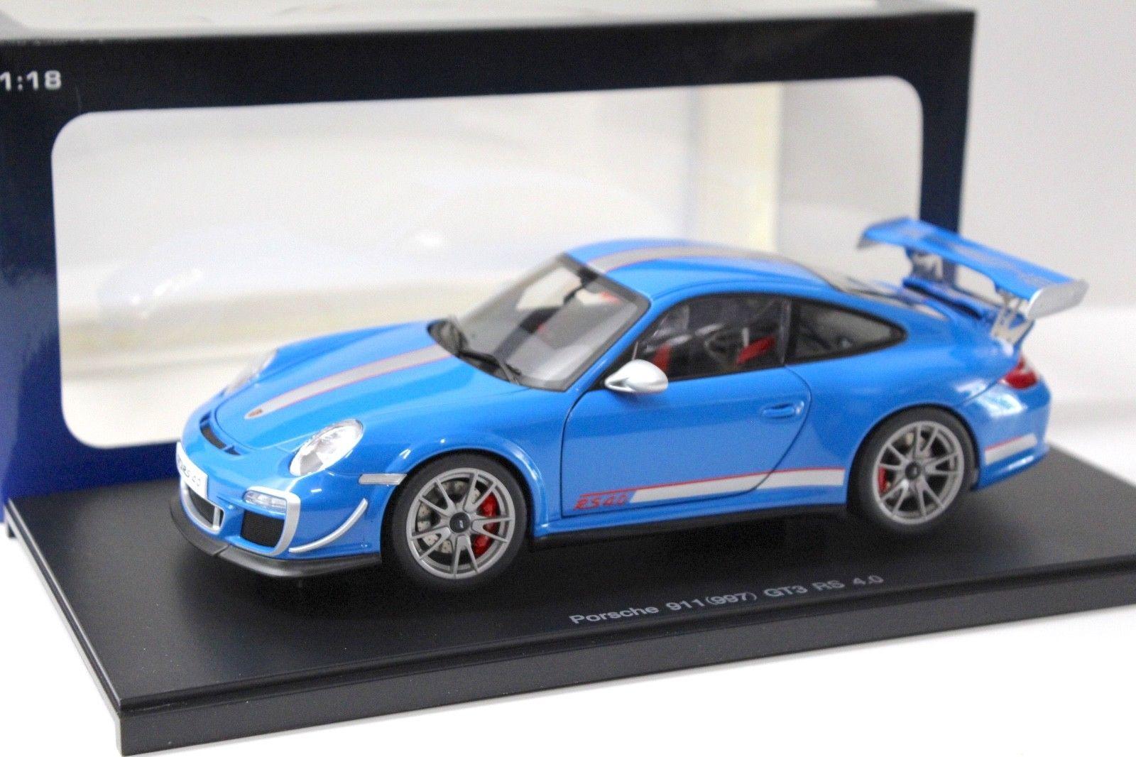 1:18 AUTOart Porsche 911 (997) GT3 RS 4.0 blue
