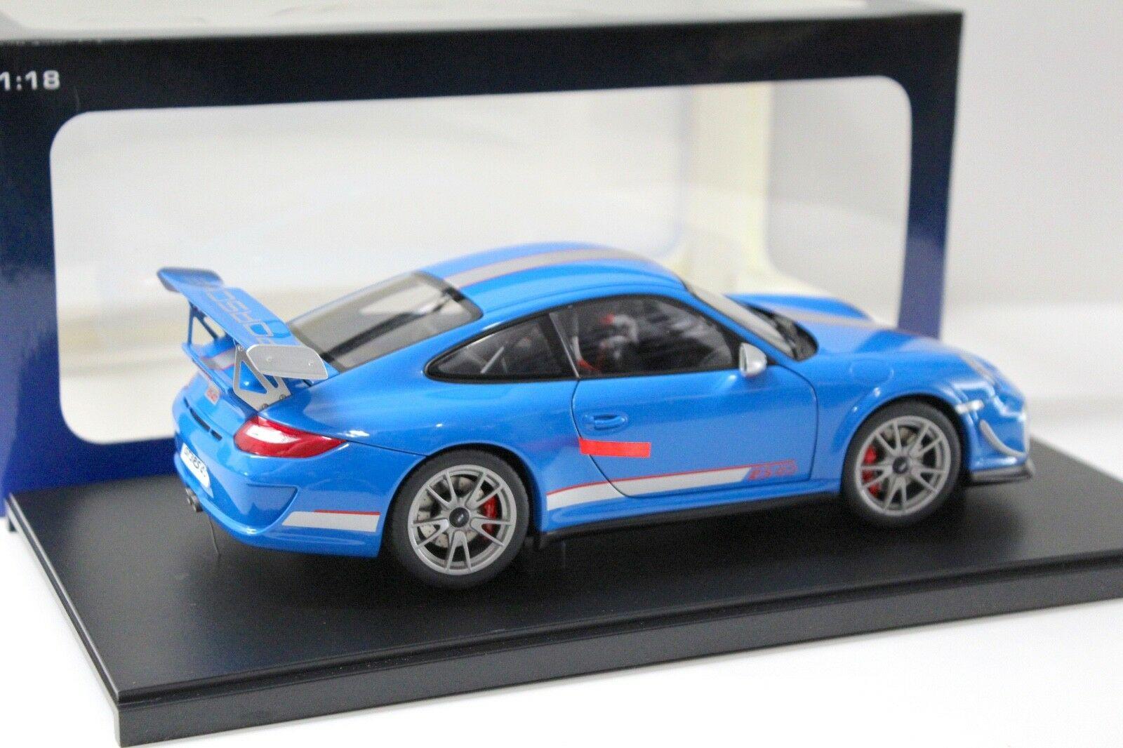 1:18 AUTOart Porsche 911 (997) GT3 RS 4.0 blue