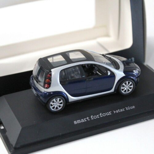 1:43 Schuco Smart Forfour Star blue DEALER VERSION