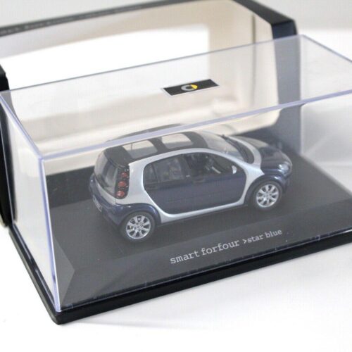 1:43 Schuco Smart Forfour Star blue DEALER VERSION