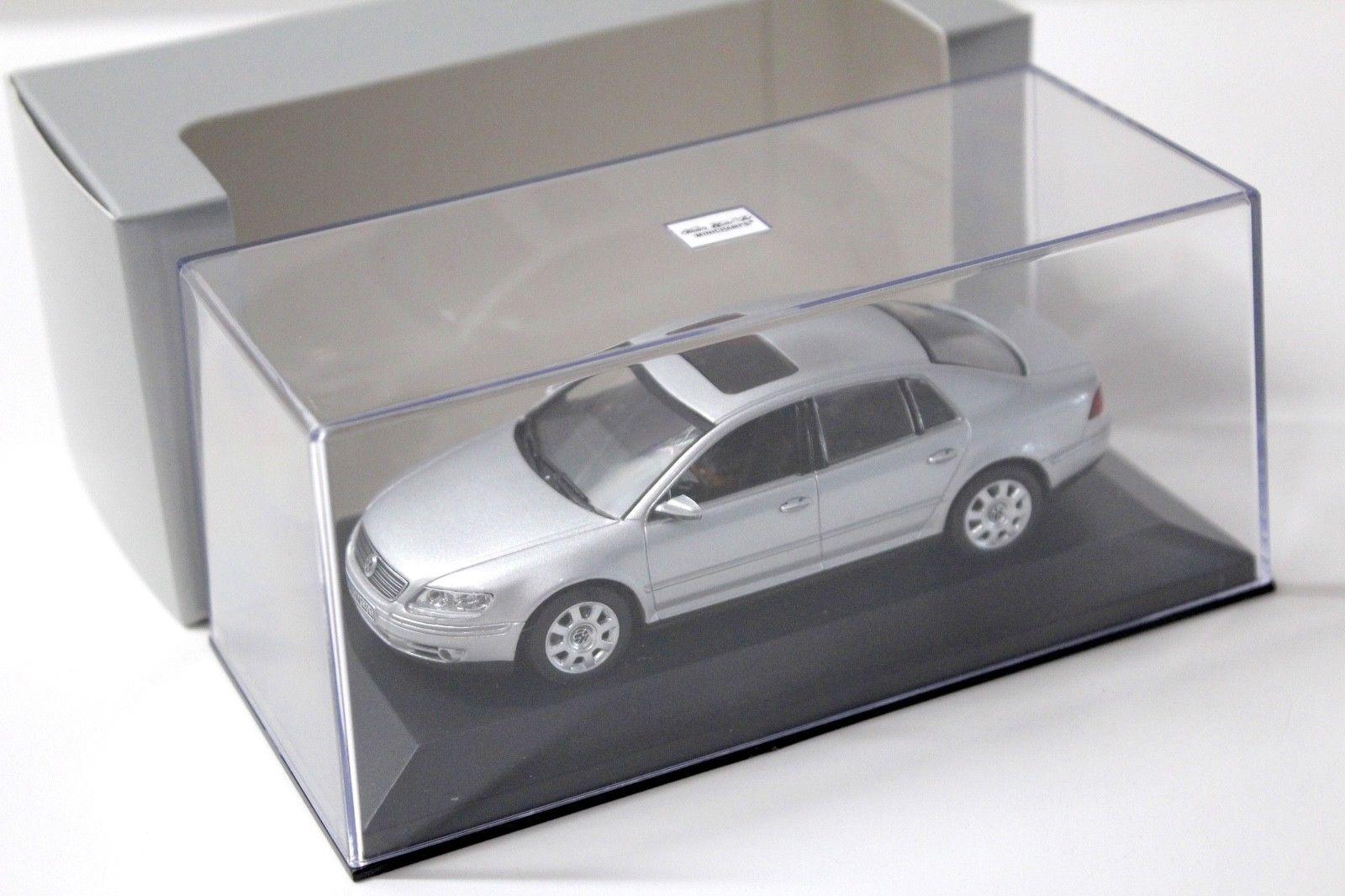 1:43 Minichamps VW Phaeton Limousine silver DEALER VERSION
