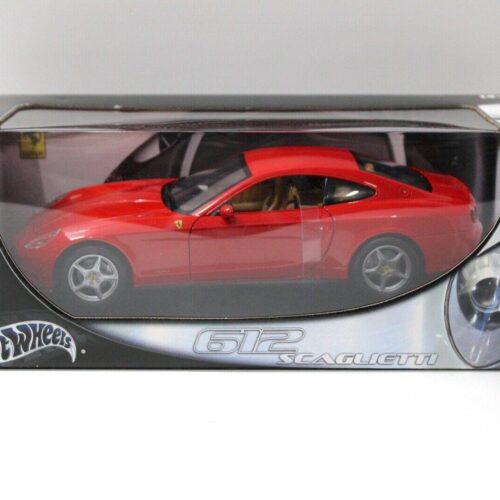 1:18 Hot Wheels Ferrari 612 Scaglietti red