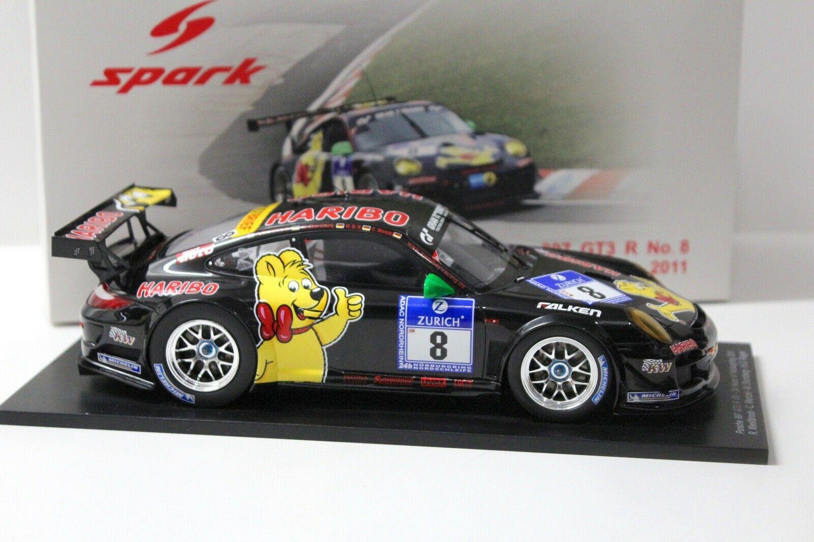 1:18 Spark Porsche 911 997 GT3 R #8 Nürburgring 24h 2011