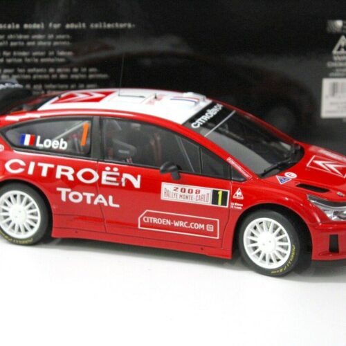 1:18 AUTOart Citroen C4 Rallye Monte Carlo 2008 LOEB